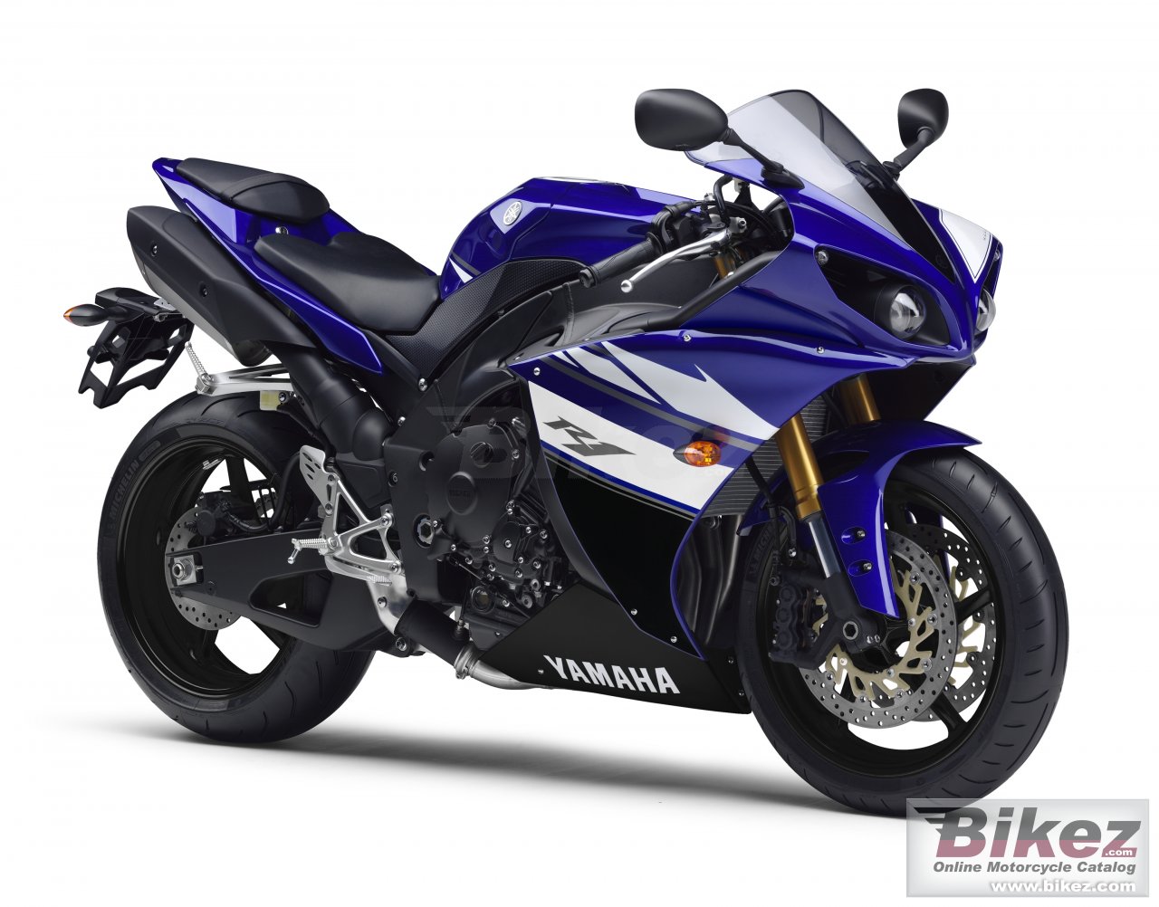 Big Yamaha yzf-r1 picture and wallpaper from Bikez.com